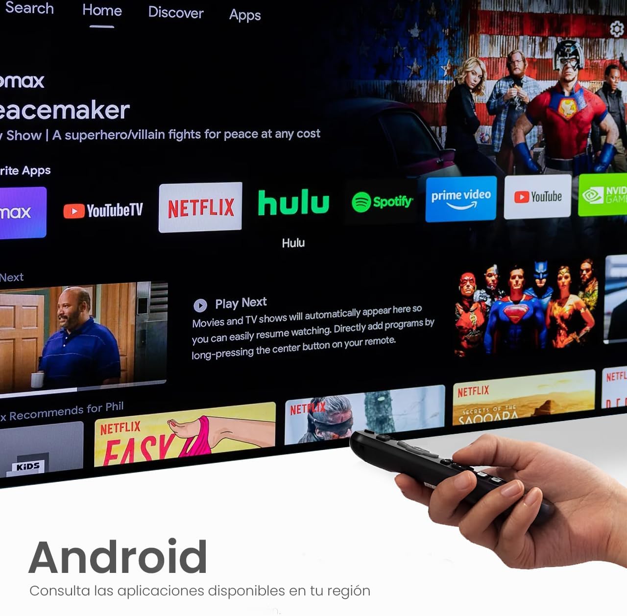 Pantalla Dahua Smart Tv 32 Android Tv Bluetooth Wifi