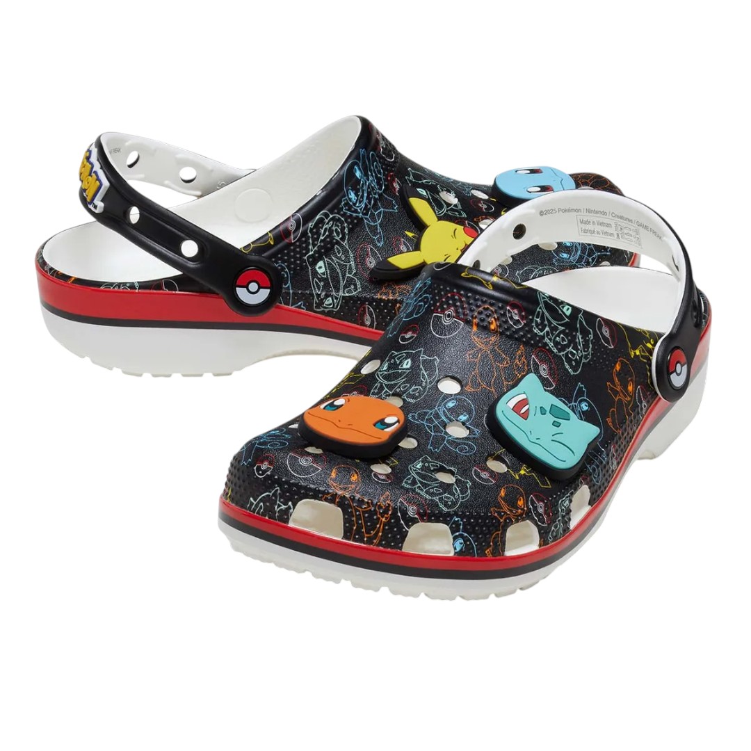Sandalia Crocs Pokemon Print Cls Clg, Unisex 