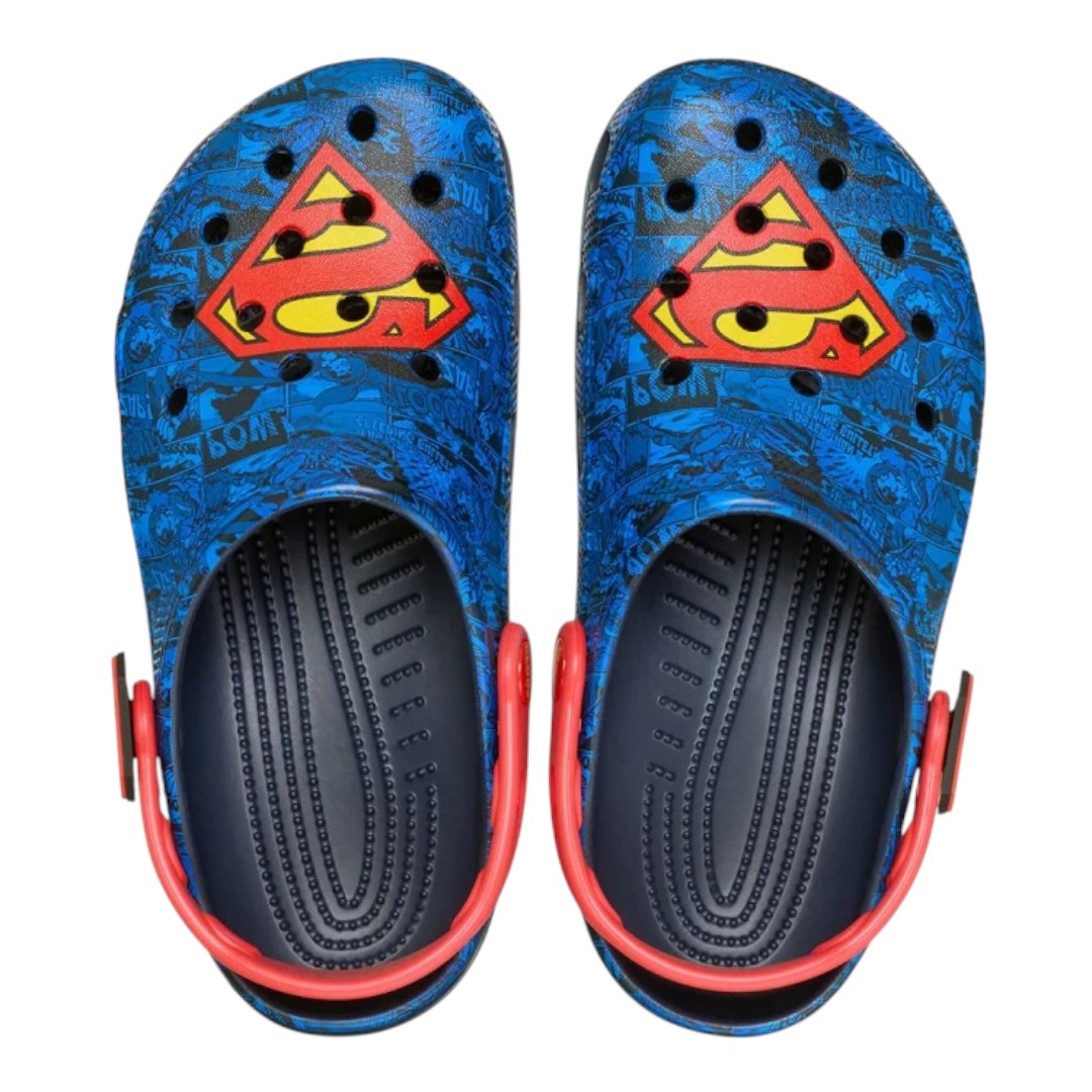 Crocs Superman Classic Clog Unisex Sandalias Original Adulto 