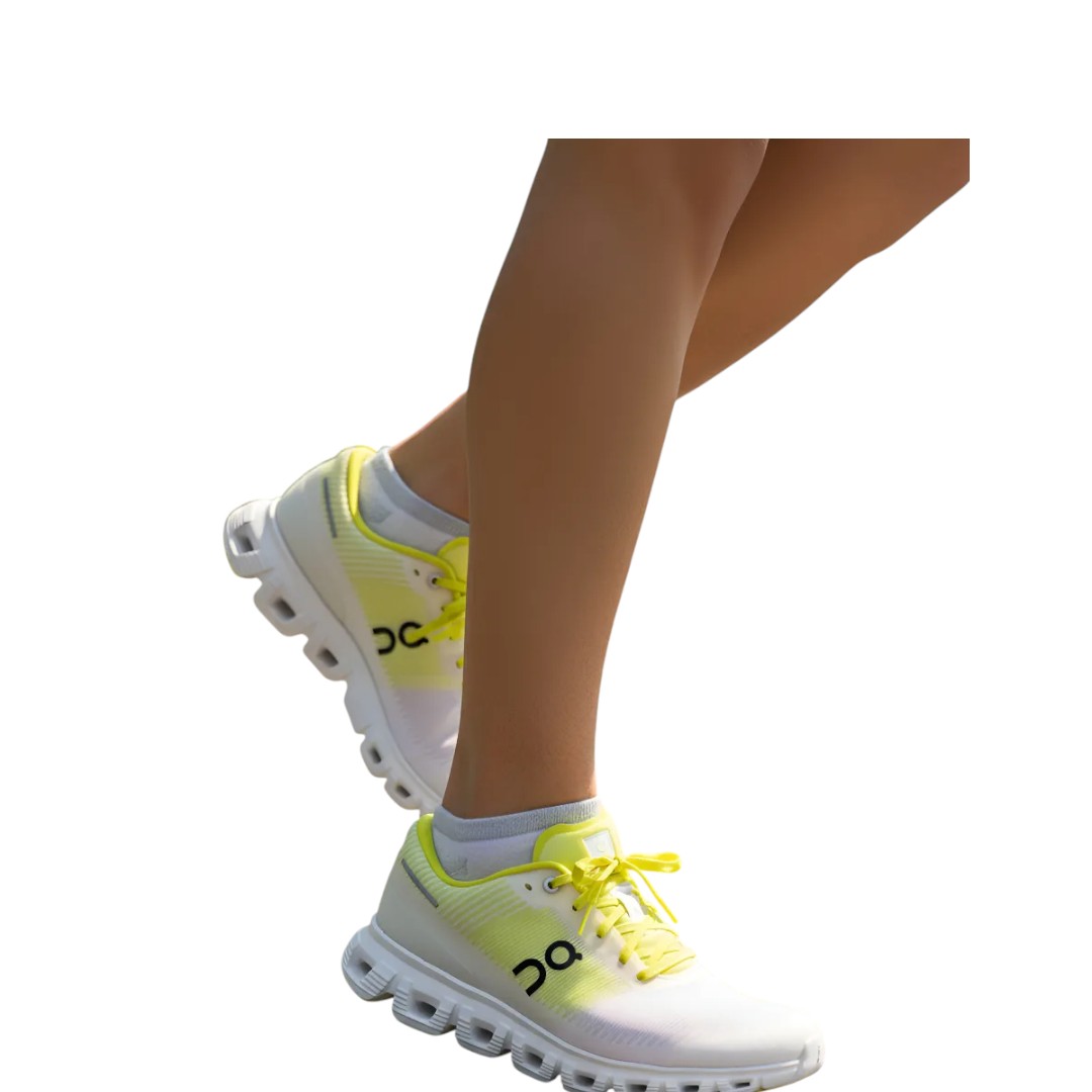 Tenis On Cloud 6 Push Color Rosa Amarillo Originales secondary