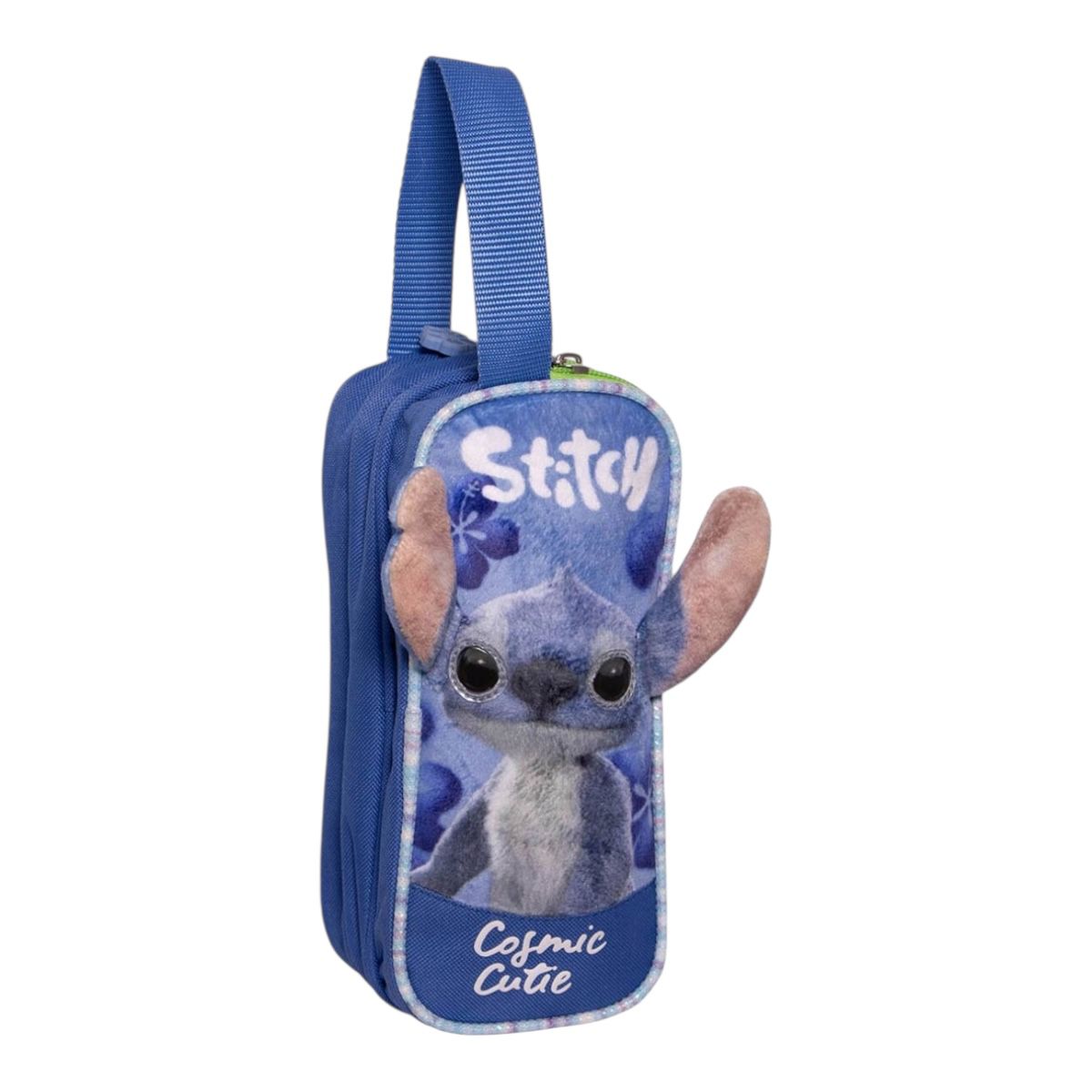 Lapicera Colorera Escolar Lilo Y Stitch La Pelicula Ruz Azul Acero Stitch Piñas