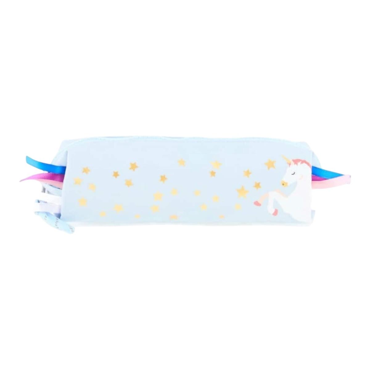 Lapicera Estuche Escolar Unicornio Para Niña