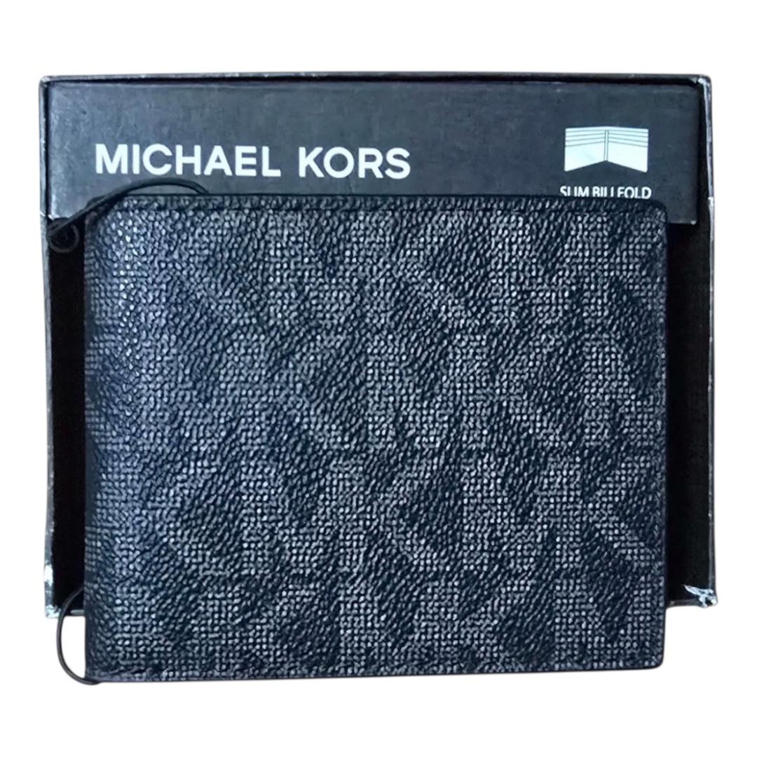 Cartera Michael Kors Billetera Original Jet Set Mens Azul