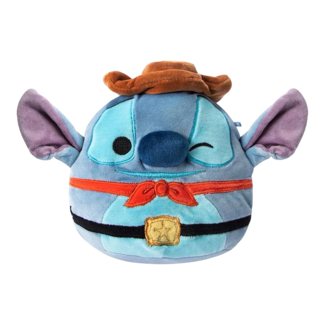Peluche Squishmallows Stitch Vaquero Disney Suave 20 CM