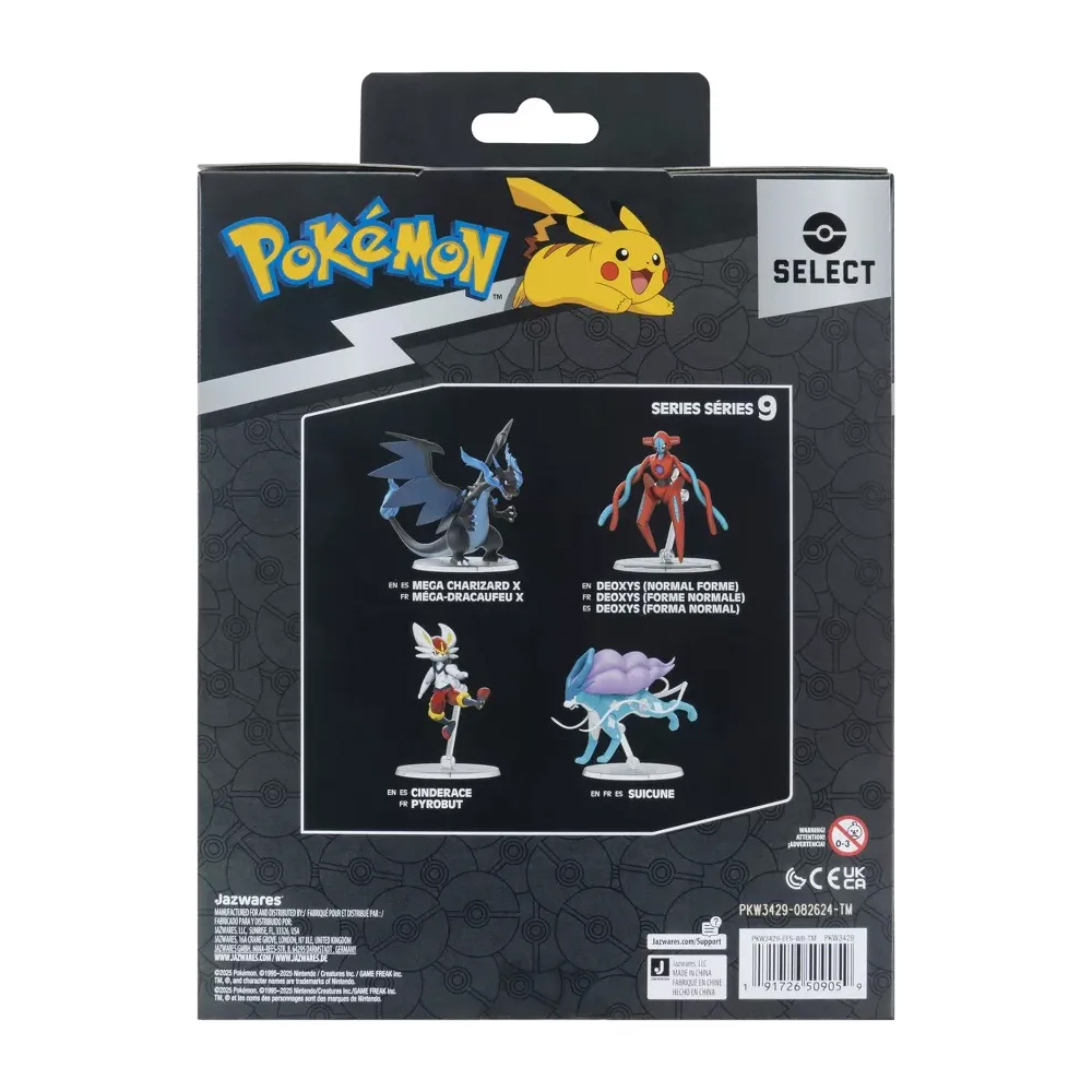 Pokémon Cinderace Select Figura De Acción
