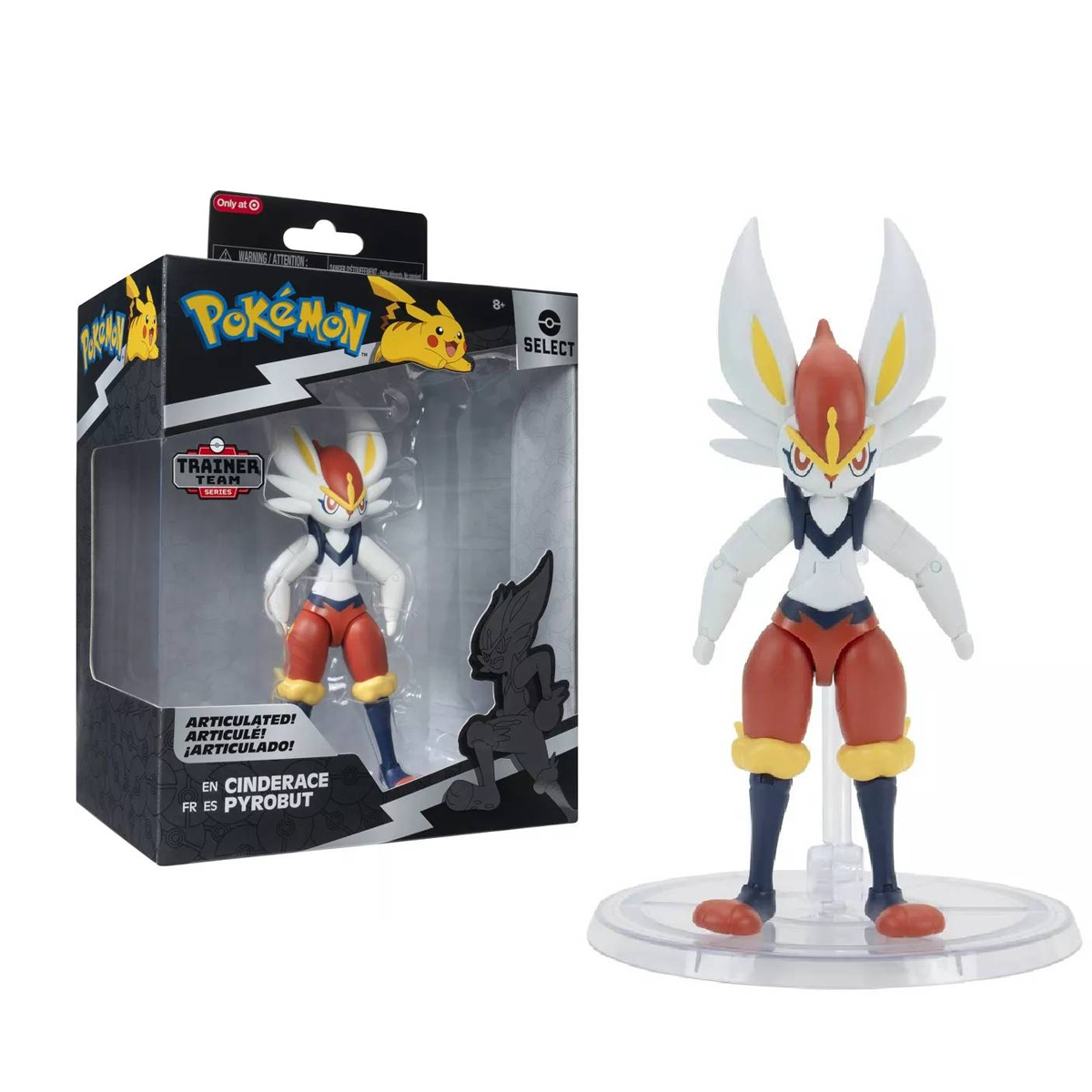 Pokémon Cinderace Select Figura De Acción