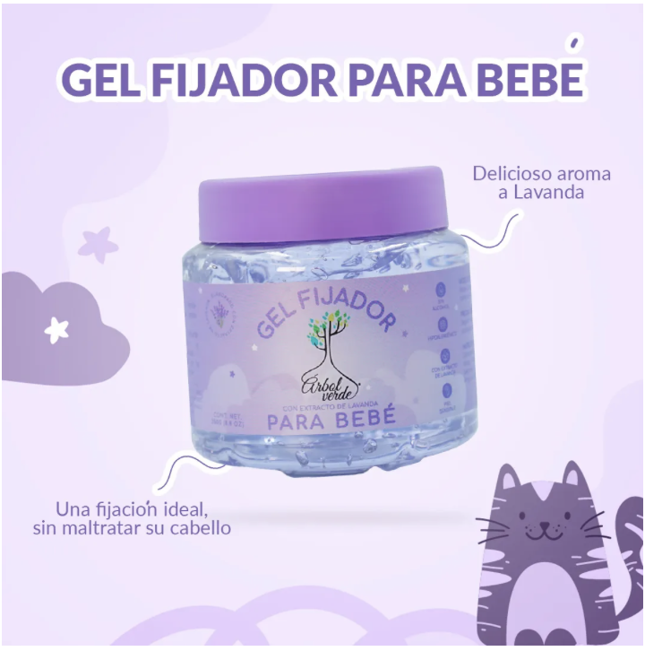 Gel cabello bebé