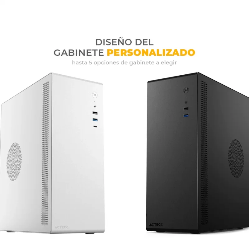 Lux - AMD Ryzen 3 5300G, 16GB RAM DDR4, Almacenamiento 512GB M.2, Computadora de Uso Escolar, Oficina o Punto de Venta