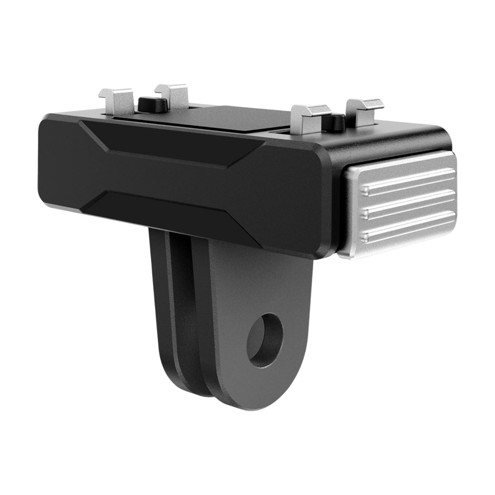 GLFLOW Base Magnetica A Sgancio Rapido Per Insta360 ACE/ACE Pro/2/X5 – Inclinazione 75°, Peso 35g, Attacco 1/4 E Slitta Fredda