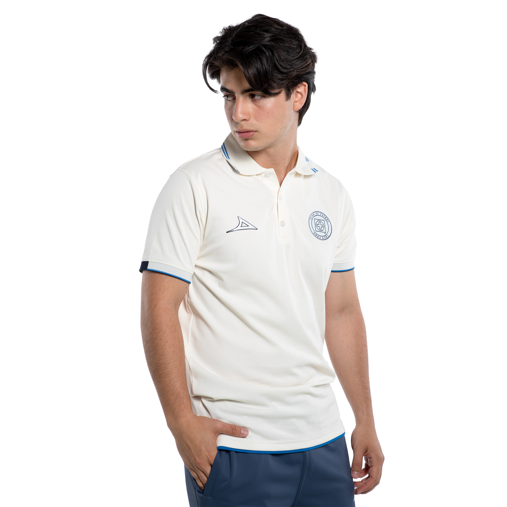 PLAYERA TIPO POLO HOMBRE 21506