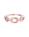 Churumbela de Oro Rosa 10k Fonelli en forma de cadena 10-A5144R