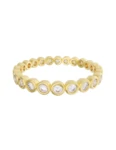 Churumbela de Oro Amarillo 10k Fonelli Zirconia con Zirconias redondas de 1.75 mm 10-Z9198