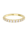 Churumbela de Oro Amarillo 10k Fonelli con Zirconias redondas de 2 mm 10-Z9197