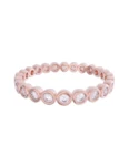 Churumbela de Oro Rosa 10k Fonelli Zirconia con Zirconias redondas de 1.75 mm 10-Z9198R