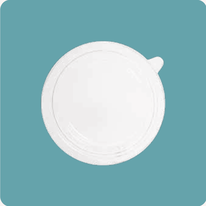 Tapa PET para bowl 750 y 1000 ml - Caja 300 pzas (6 paq. x 50)