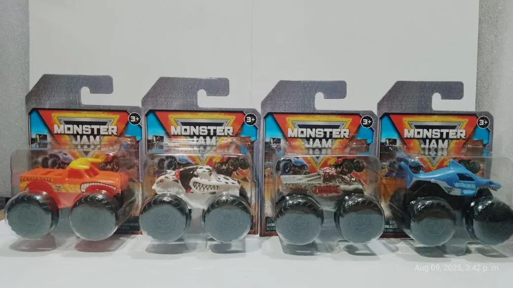 Monster Jam Varios Carros Escala 1:72