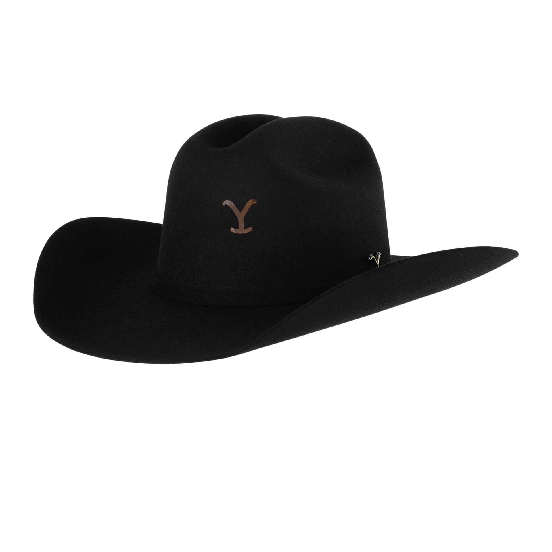 YELLOWSTONE OFICIAL. Sombrero Vaquero Negro Estilo Western