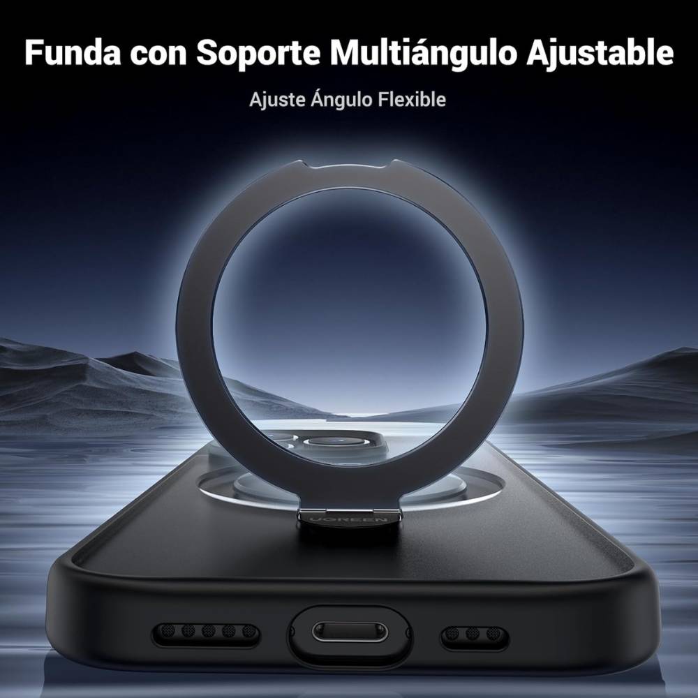 Funda UGREEN LP764 MagSafe con Soporte iPhone 15 Pro Max