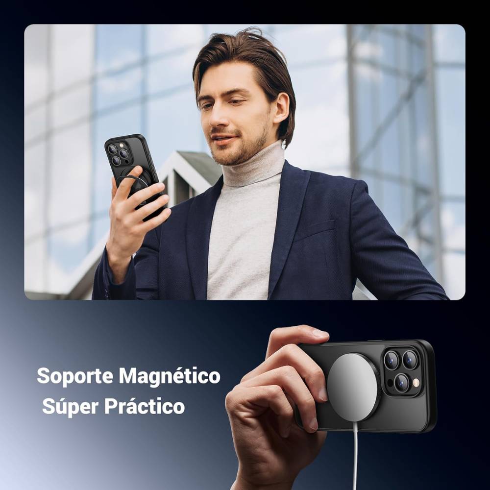 Funda UGREEN LP764 MagSafe con Soporte iPhone 15 Pro Max