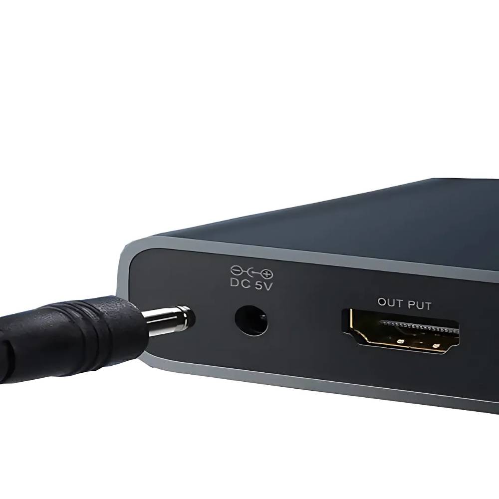 Conmutador HDMI 4 en 1 UGREEN 50745 4K con Control Remoto