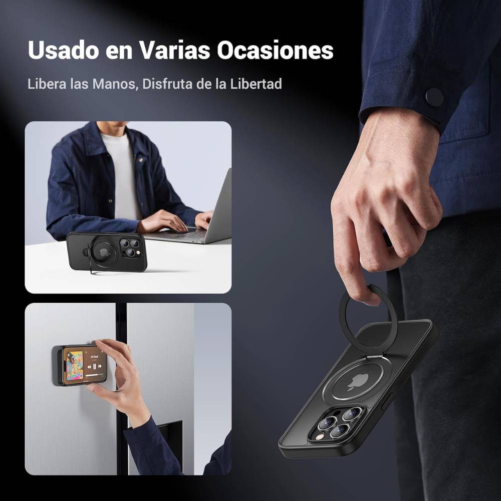 Funda UGREEN LP764 MagSafe con Soporte iPhone 15 Pro Max