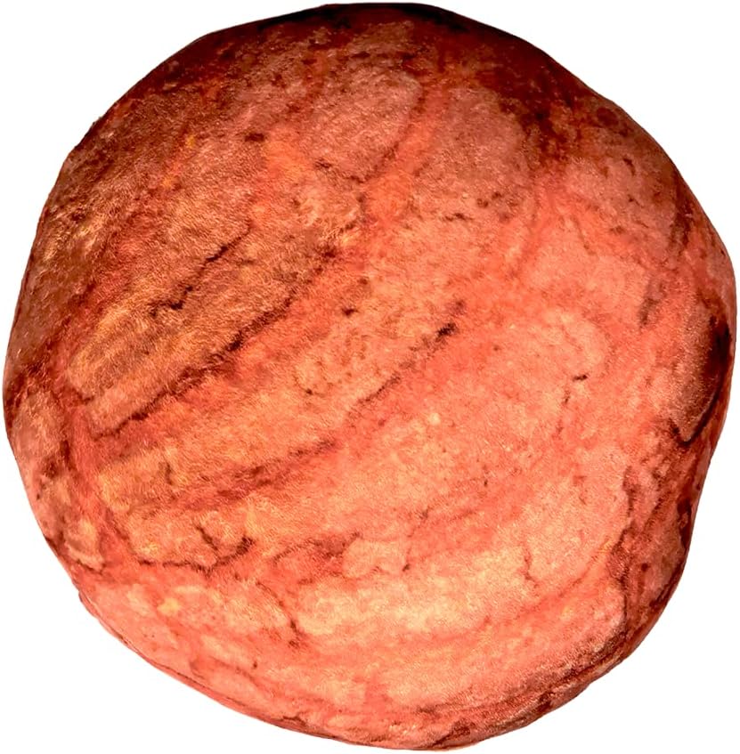 Cojín Almohada Pan Concha Chocolate | Decorativo