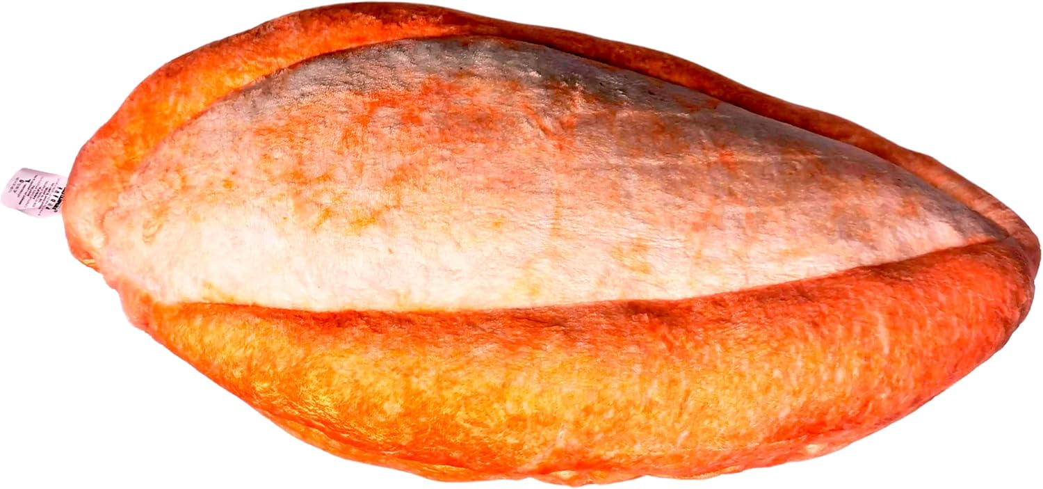  Cojín Almohada Bolillo | Decorativo Pan | Suave Incluye Relleno | Tela Polar Suave