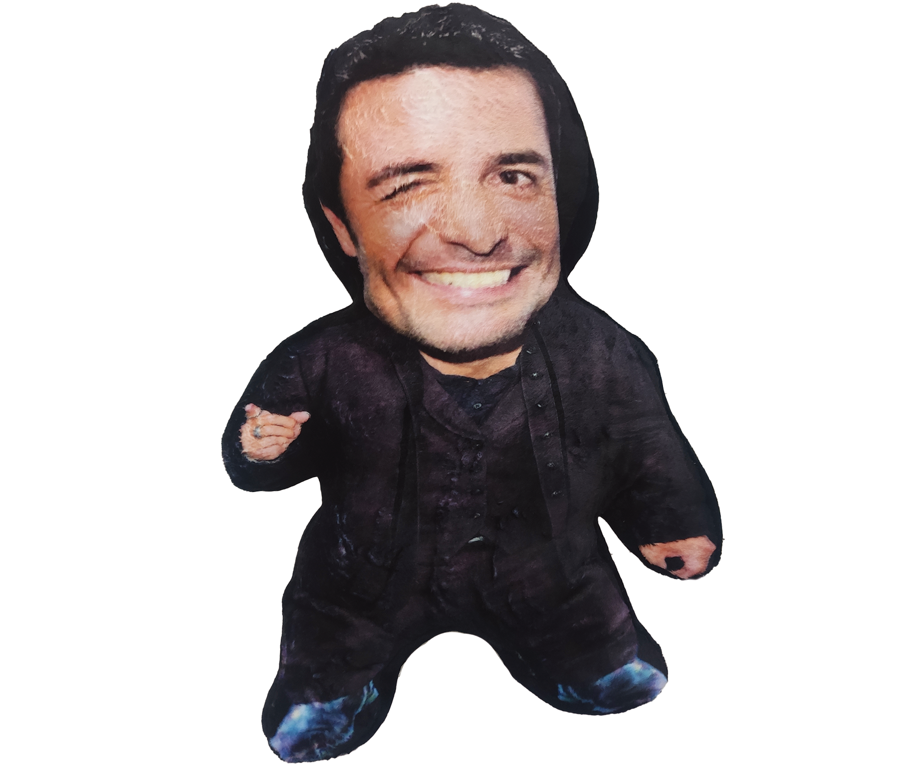  Almohada Chayanne Chiquito Peluche con Relleno | Peluche Enano Artista | Tela Polar Suave
