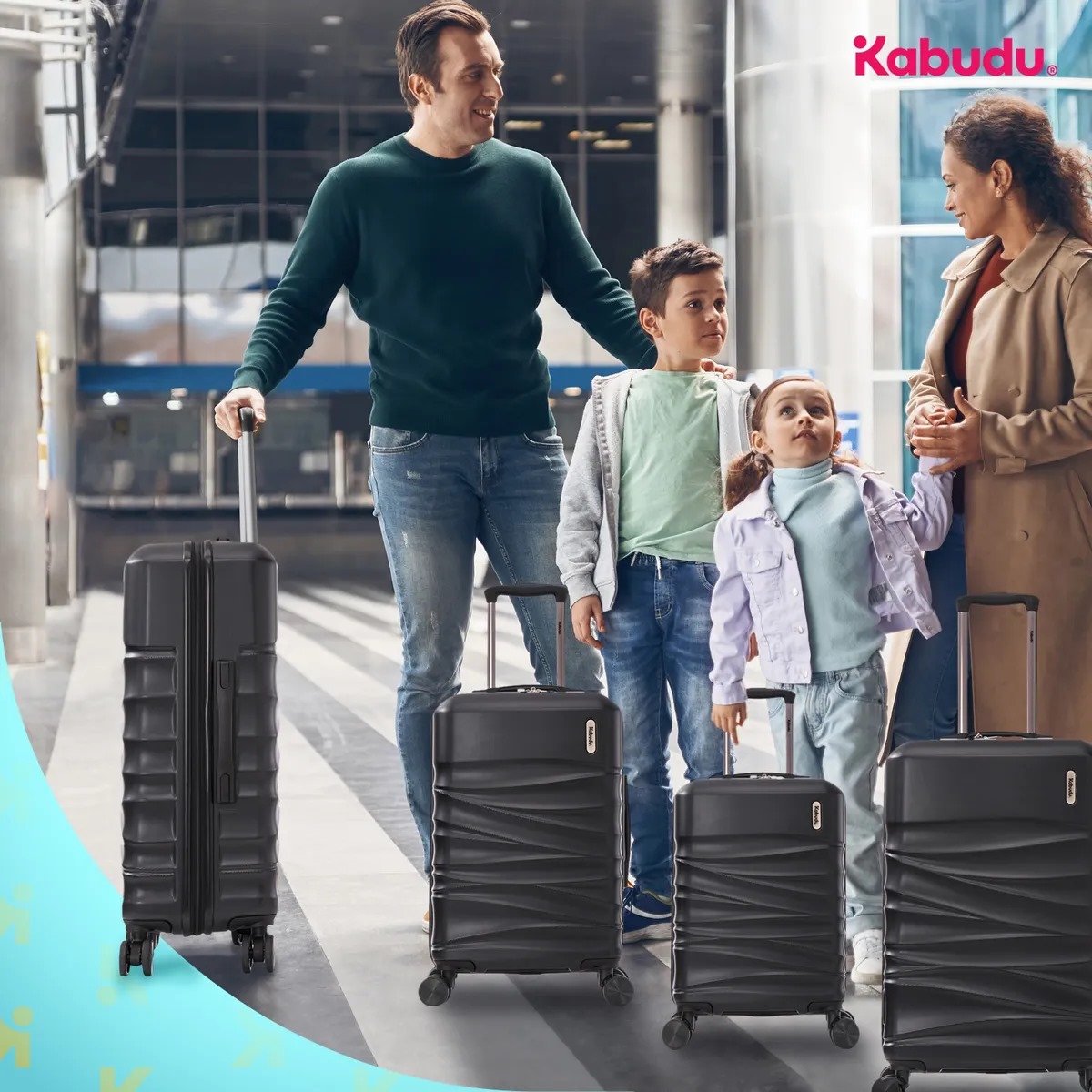 Set 4 Maletas Viaje Rigidas Resistentes Ruedas 360