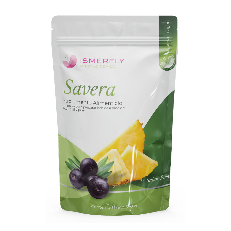 Polvo de Sábila, Fibra y Probióticos para un Intestino Sano- Alivio de Colitis, Gastritis y Estreñimiento Savera
