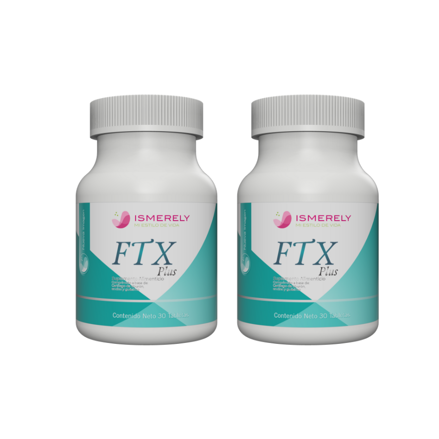 FTX Plus | Suplemento avanzado para Articulaciones y Flexibilidad | Cápsulas con Cúrcuma, Glucosamina, MSM y Condroitina | Regenerador natural de Cartílago y Tejido Conectivo | 60 cápsulas para un bienestar articular total y elasticidad 
