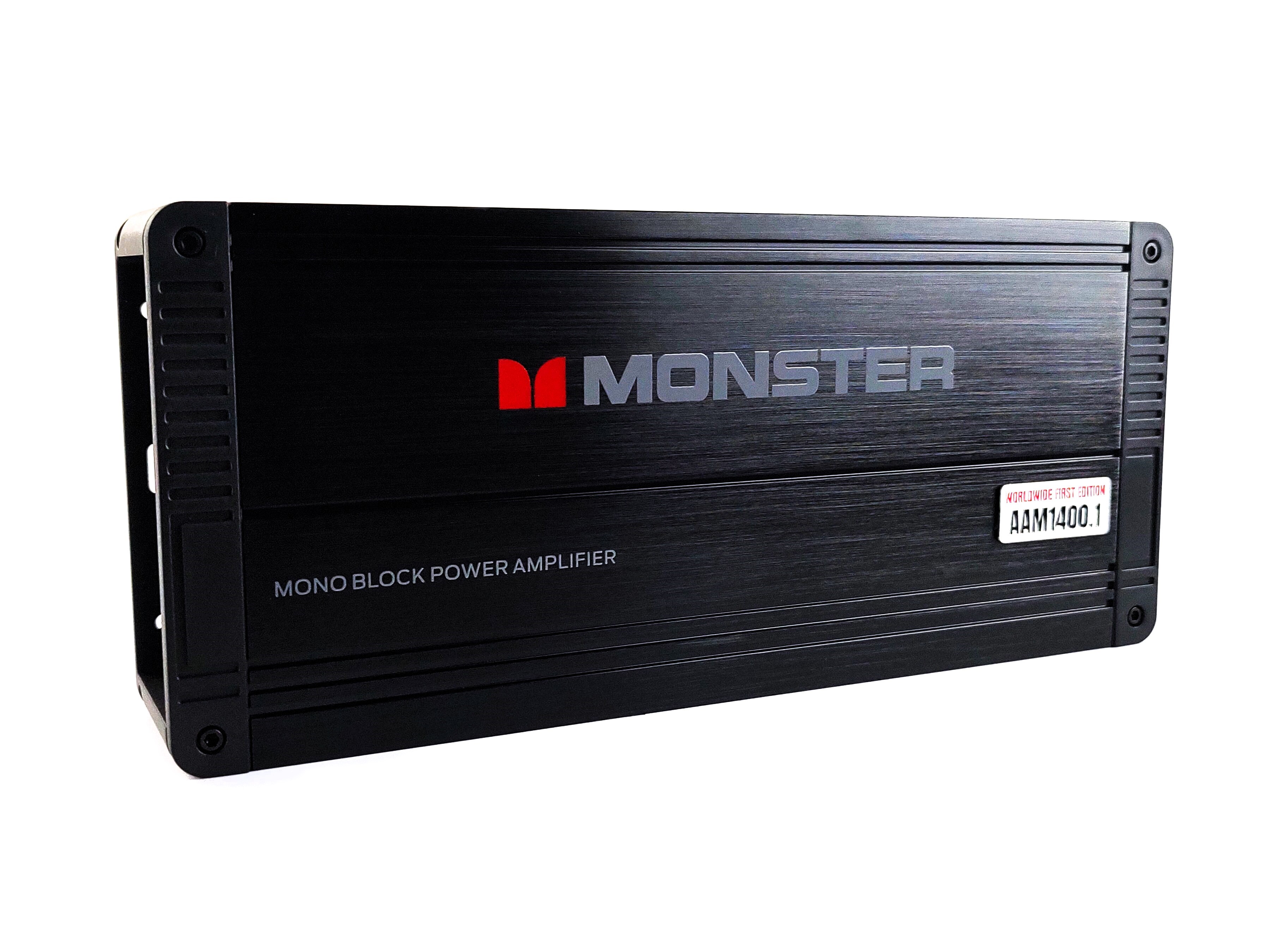 Amplificador 1 Canal Monoblock MONSTER AUTO AAM100.4 2800w 1 Ohm Clase D 