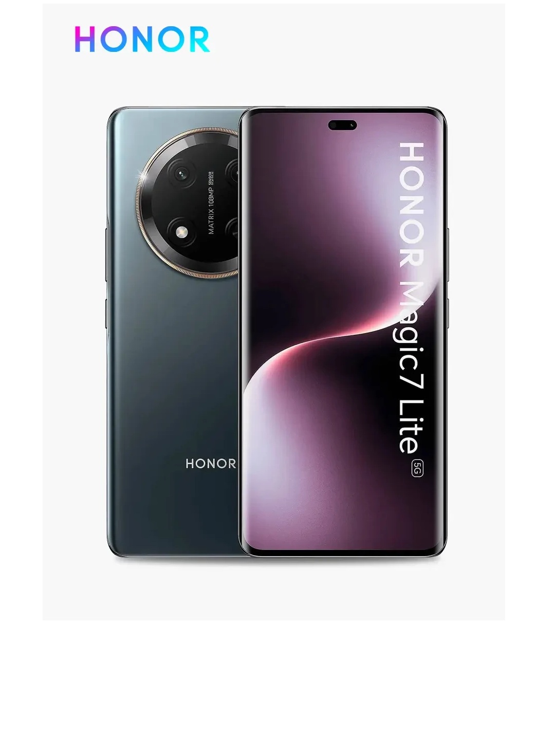 Honor Magic 7 Lite 5G 256Gb 8Ram Color Negro Nuevo Libre