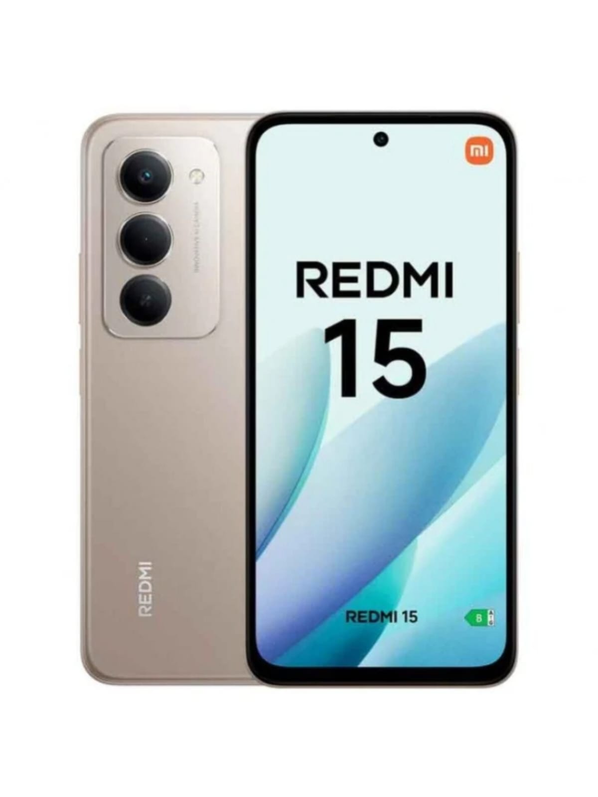 Xiaomi Redmi 15 256GB 8GB Dorado Gris Títan 