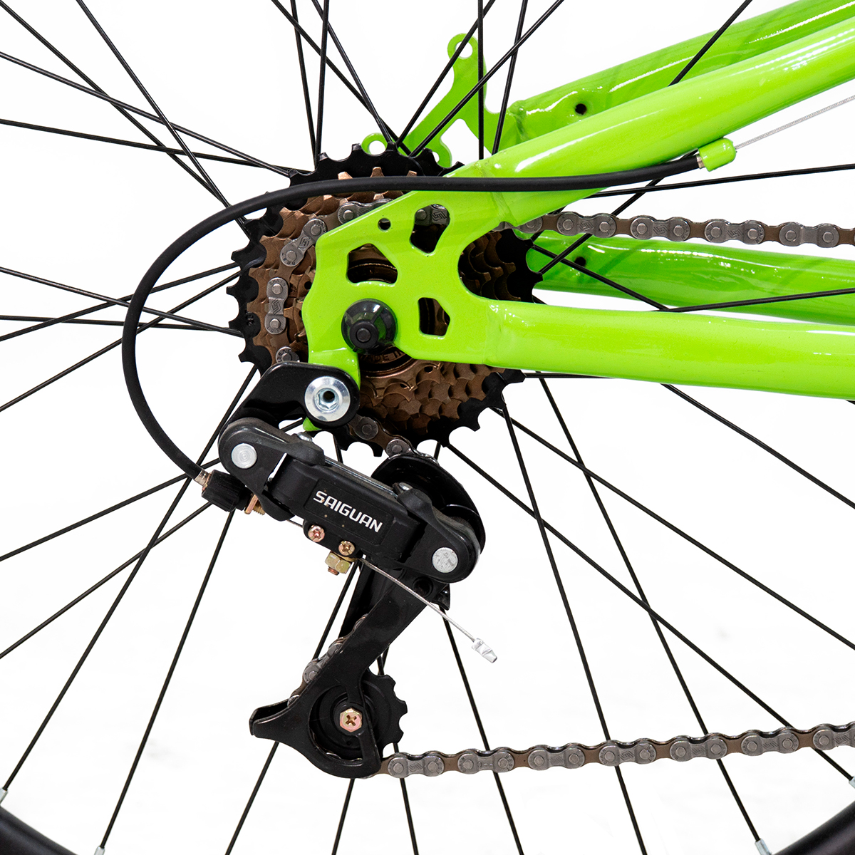 Bicicleta Veloci Naukas Rodada 26 Azul De Montaña