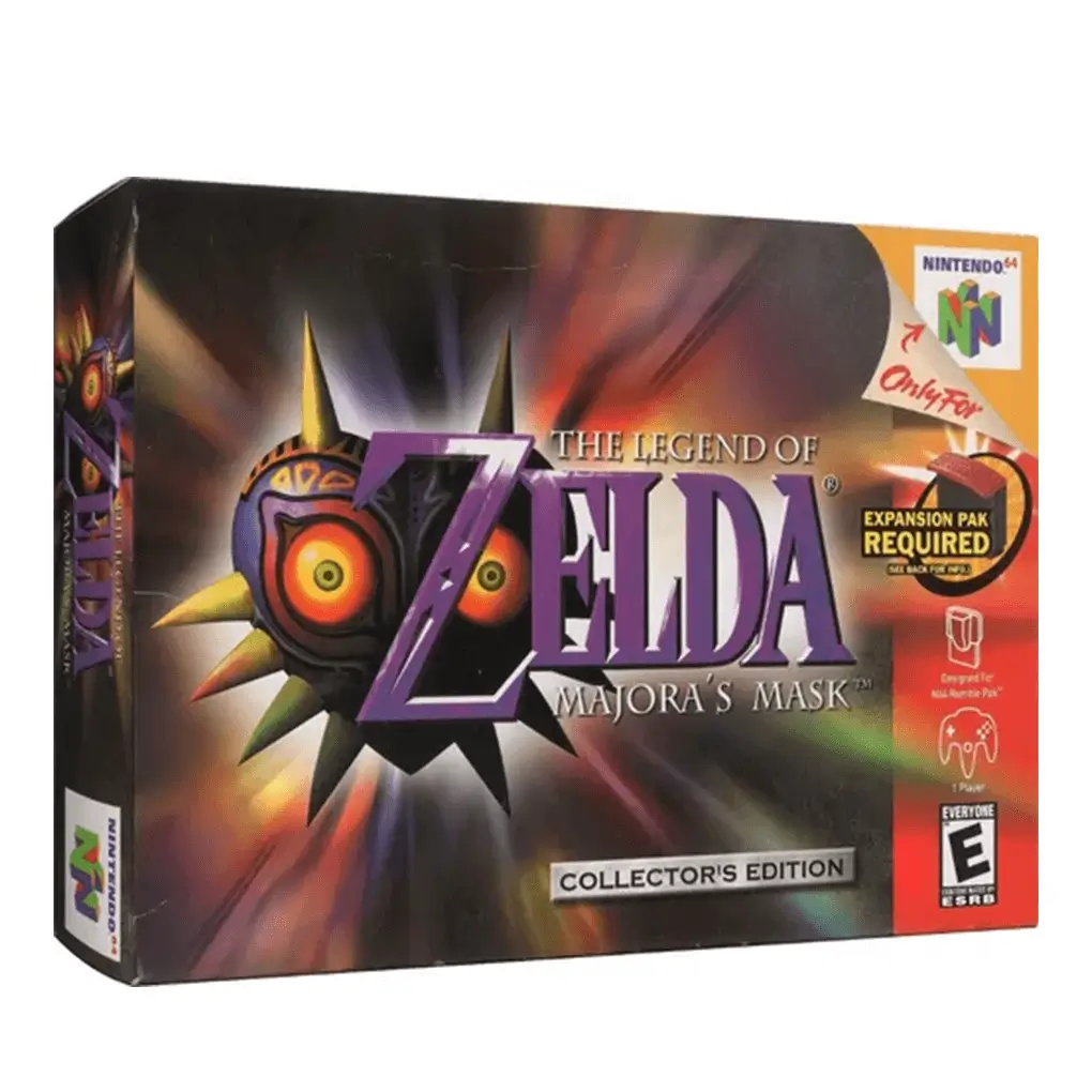 The Legend Of Zelda Majora's Mask Nintendo 64 Físico En Caja.