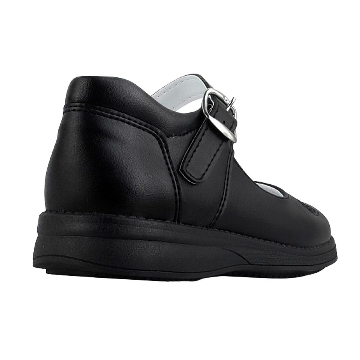 Zapato Niña Escolar Arco Soporte Cómodo Flats Cleo 12-390-N