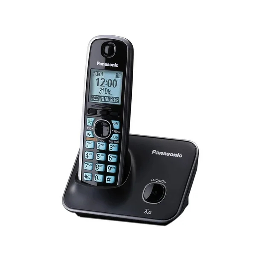 TELEFONO INALAMBRICO PANASONIC  KXTG4111MEB DETEC LCD NEGRO