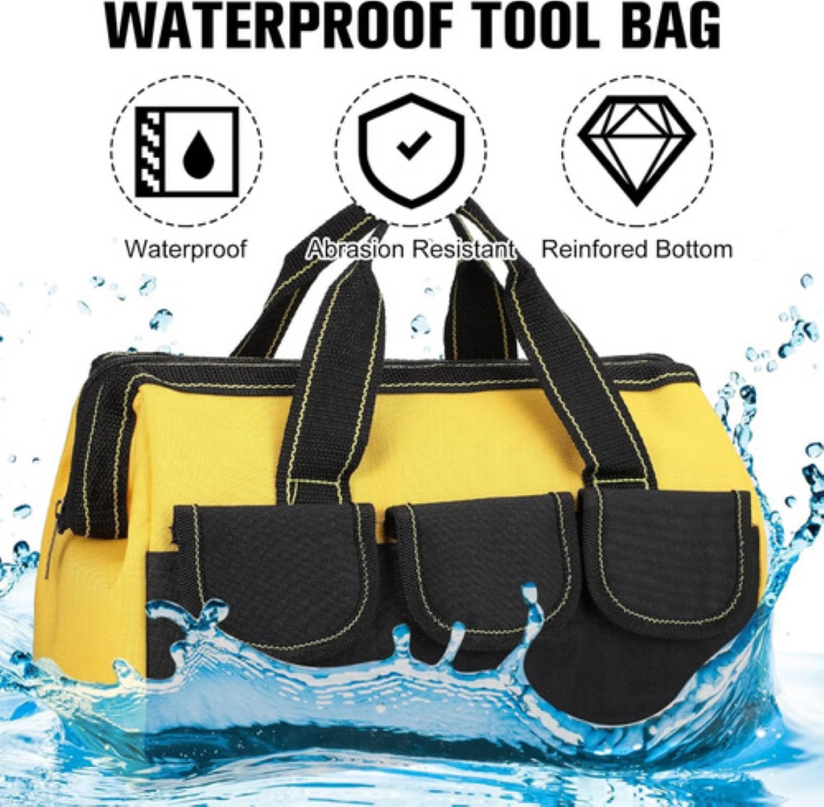 Bolsa De Herramientas, Estuche De Herramientas De Gran Capacidad PU EVA
