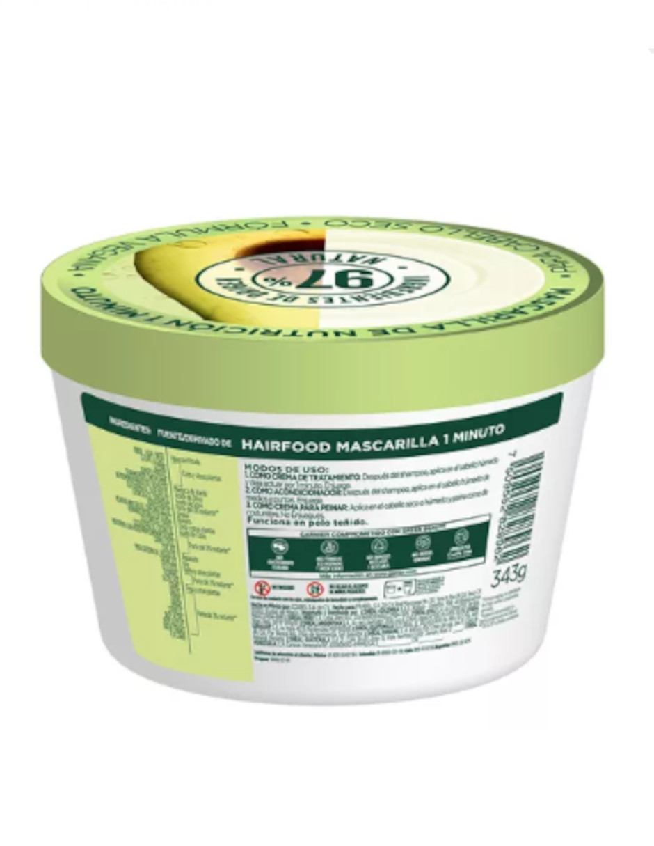 Garnier Fructis Hair Food Acondicionador Aguacate