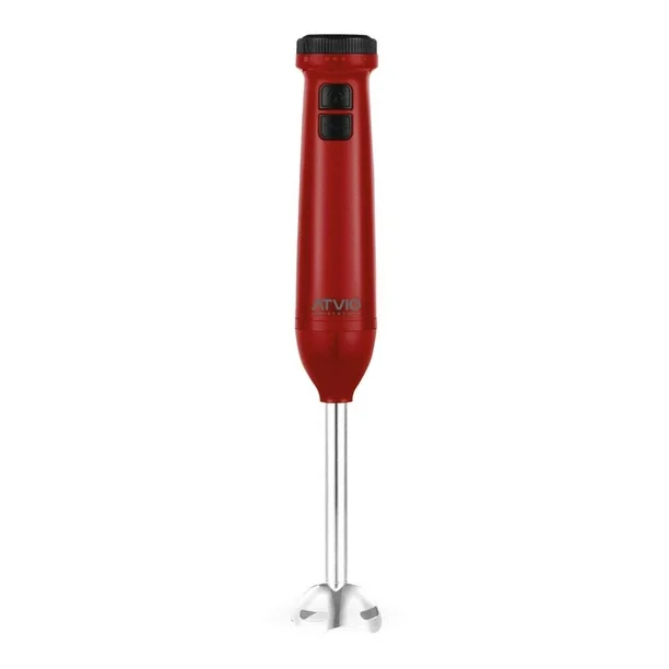 Combo de electrodomésticos licuadora,cafetera,batidora de inmersion  Atvio 3 piezas rojo