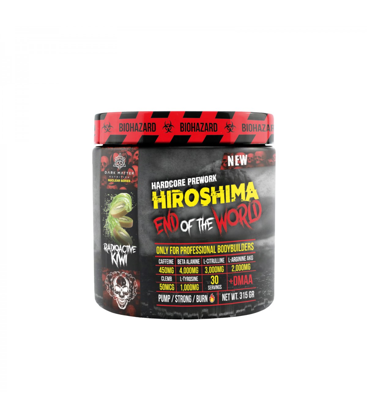 Hiroshima End of The World Dark Matter Pre Workout 315g