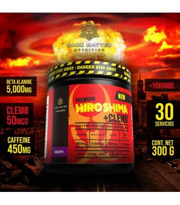 Hiroshima End of The World Dark Matter Pre Workout 315g